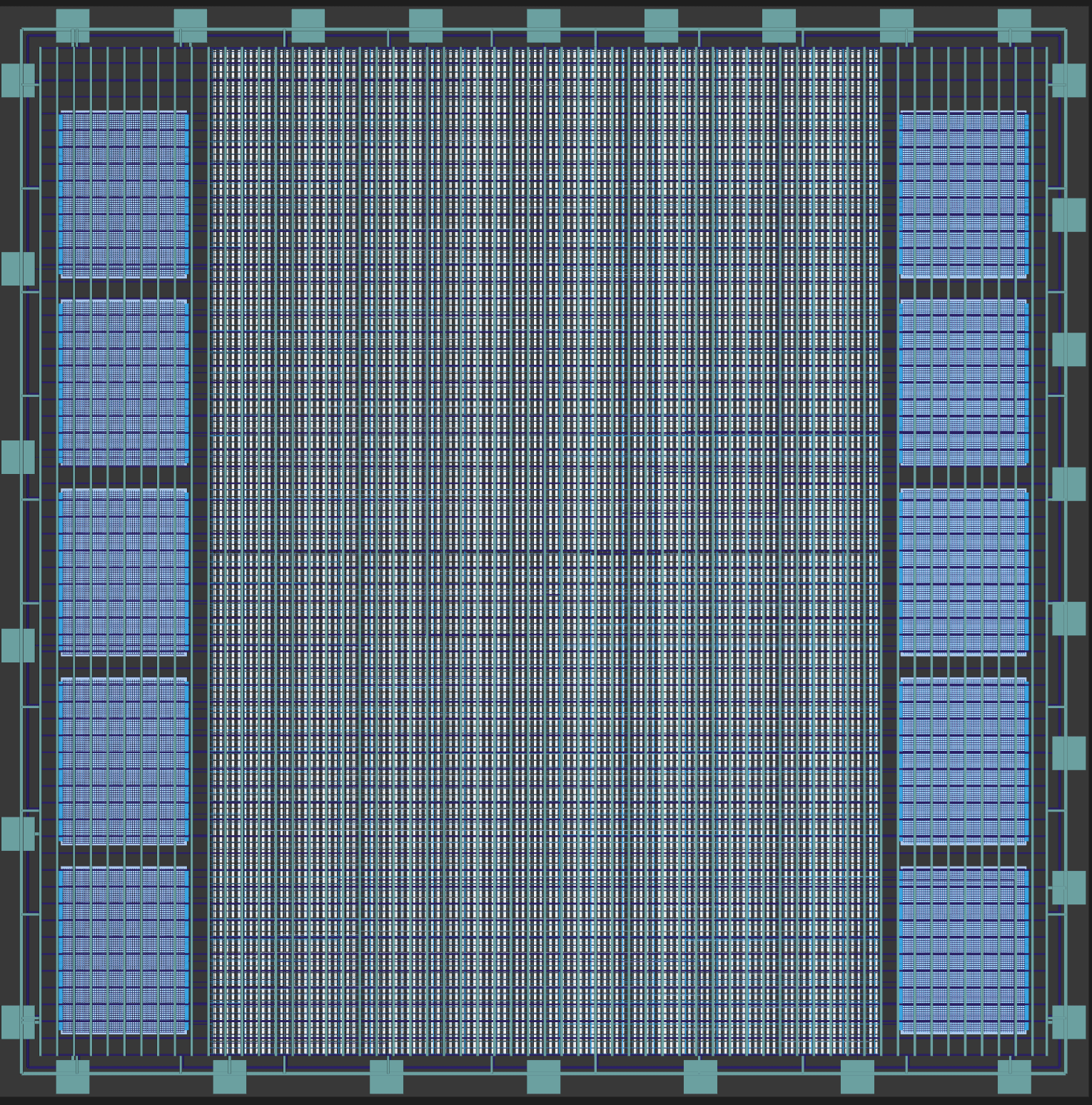 Talos ASIC layout